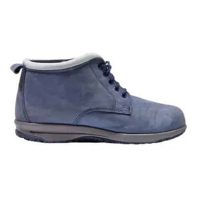 SAS Ankle Boots Blue Leather Womens UK 5