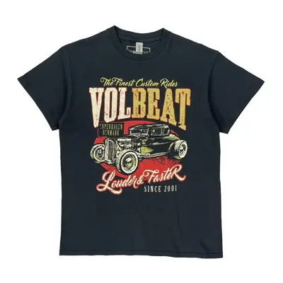 Volbeat Gildan Graphic T-Shirt - Medium Black Cotton