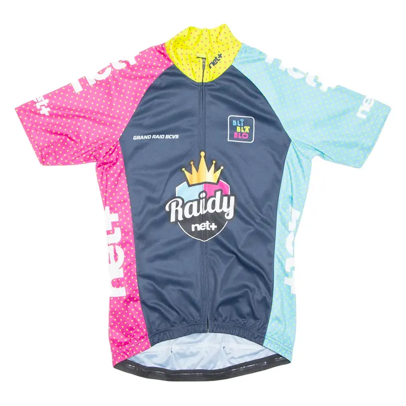 Cycling Boys Jersey Blue Full Zip 11-12Y