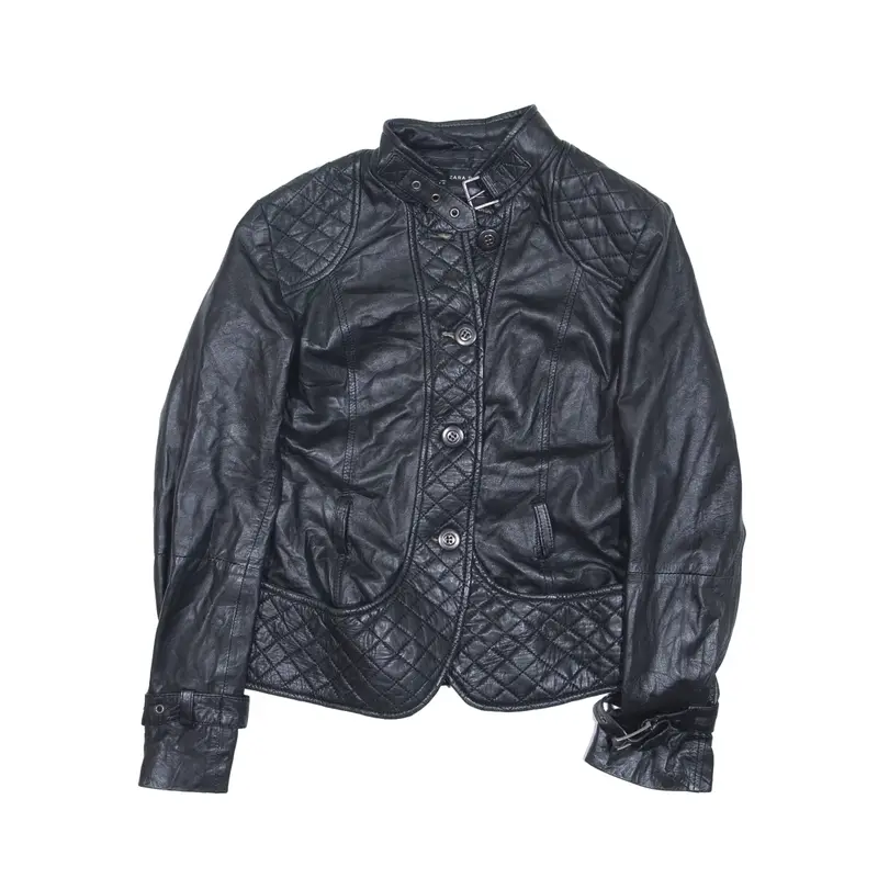 ZARA BASIC Jacket Black Womens M