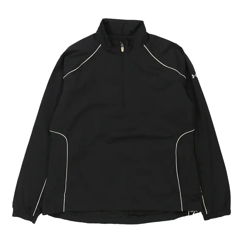 Under Armour 1/4 Zip - Large Black Polyester