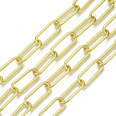 Unwelded Iron Paperclip Chains