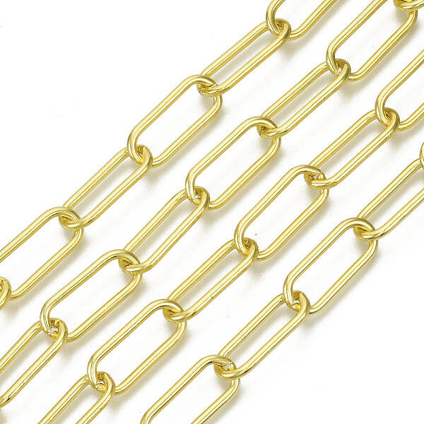 Unwelded Iron Paperclip Chains