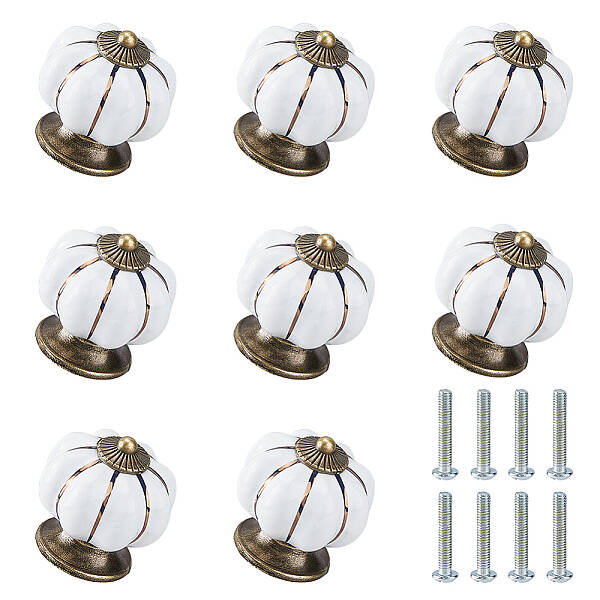 Porcelain Door Drawer Pull Handles