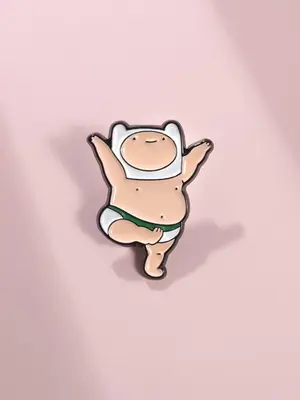 Cute Cartoon Design Brooch, Durable Metal Pins, Fashion Alloy Badge for Daily Clothing Decor, Summer 2024 Clothes Accessories...