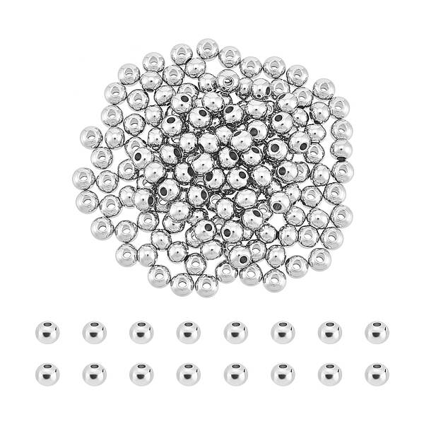304 Stainless Steel Round Spacer Beads