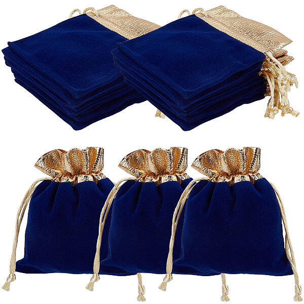 Velvet Jewelry Pouches Bags