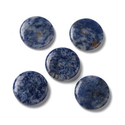 Natural Blue Spot Jasper Pendants