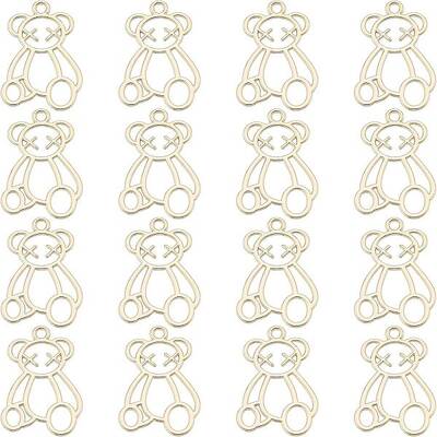 40Pcs Rack Plating Alloy Pendants