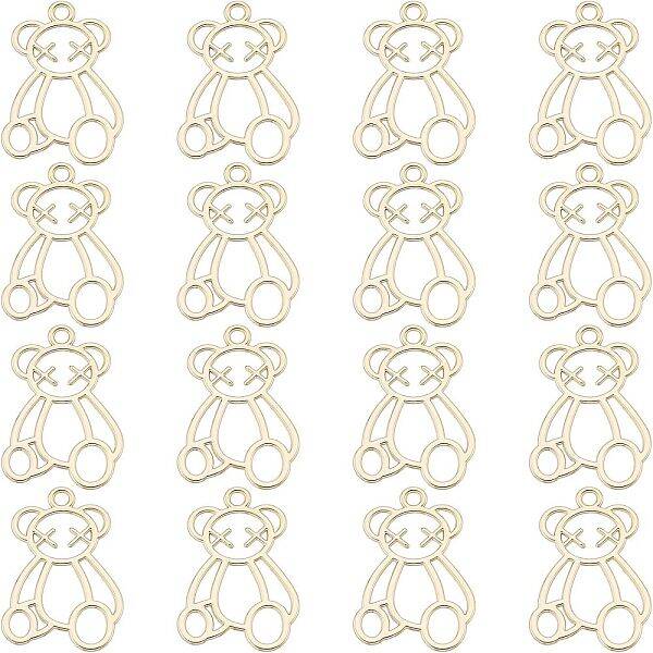 40Pcs Rack Plating Alloy Pendants