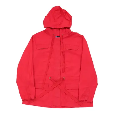 Susan Graver Jacket - XL Red Cotton