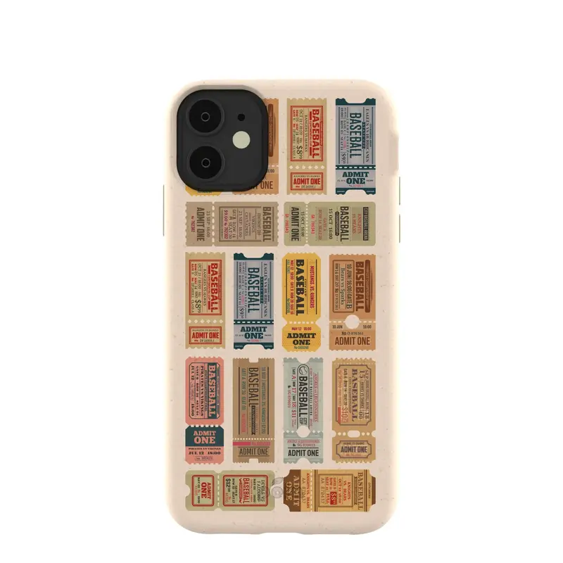 Seashell Baseball Time iPhone 11 Case