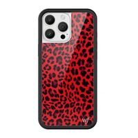 Wildflower Cases - Red Meow, Limited Edition iPhone Case | Durable Leopard Fierce Classic Trendy Aesthetic Cute Protection Pr...
