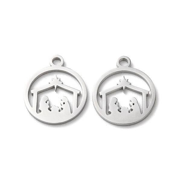 Non-Tarnish 304 Stainless Steel Charms