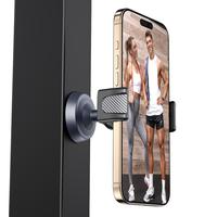 Magnetic Phone Holder Mount, 360 Rotation Phone Magnetic Mount for Gym, Universal Magnet Base Gym Phone Holder for All Cellph...