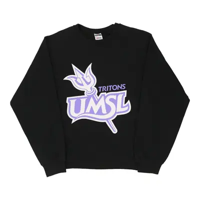 Tritons UMSL Jerzees Sweatshirt - Small Black Cotton Blend
