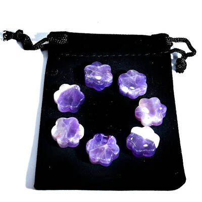 Natural Amethyst Flower Healing Stones