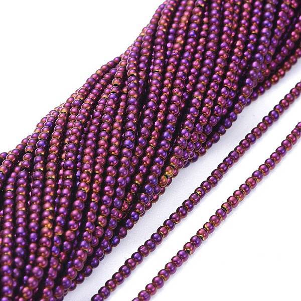 Electroplate Glass Beads Strands