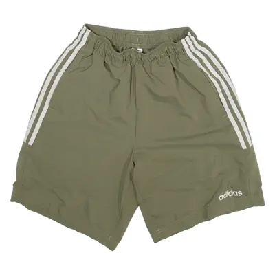 ADIDAS Mesh Lined Mens Swimming Shorts Green S W24