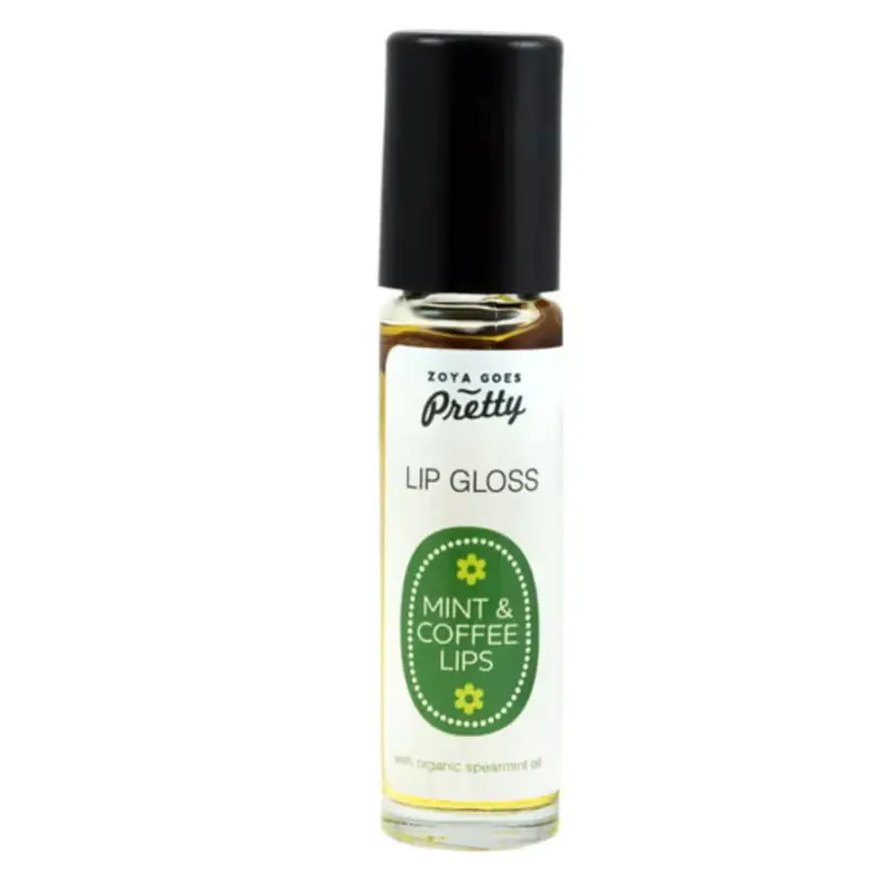 Zoya Goes Pretty Lip Gloss, Mint and Coffee (10 ml)