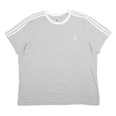 ADIDAS Mens T-Shirt Grey XL