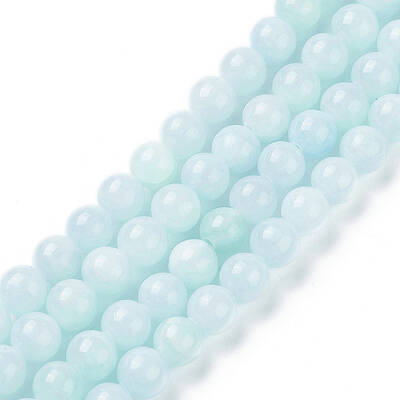 Natural Yellow Jade Beads Strands