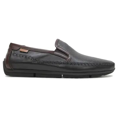 Pikolinos Conil M1S-3193 Leather Men's Comfort Shoes - Black - Size:US 8.5 Men