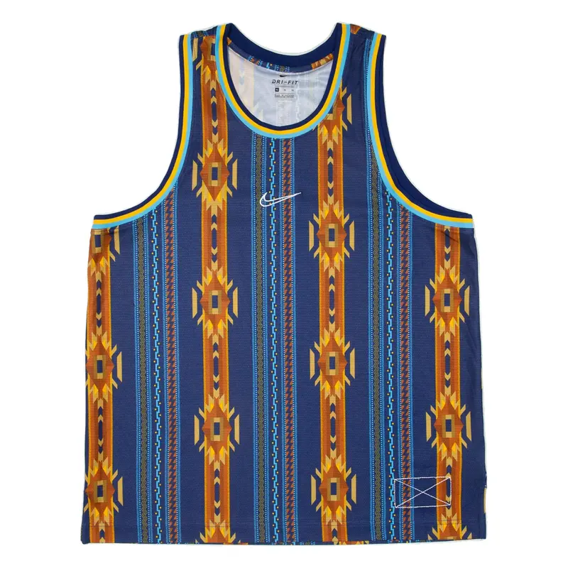 NIKE Mens Jersey Blue Sleeveless XL