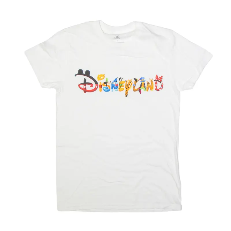 DISNEY Mickey Mouse Characters T-Shirt White Short Sleeve Womens S