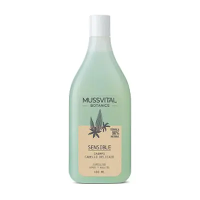 Mussvital Botanics Sensitive Shampoo for Delicate Hair 400 ml
