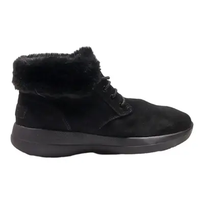 SKECHERS Desert Boots Black Suede Womens UK 5