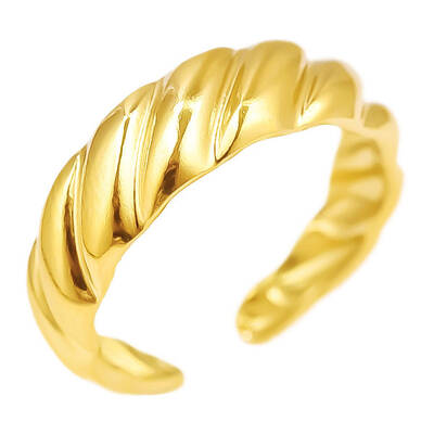 304 Stainless Steel Fashion Cuff Ring