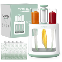Momcozy Baby Food Maker for Puree Food Storage, Precise Capacity Squeeze Station,  No Food Splashing,Baby Essentials, with 5p...