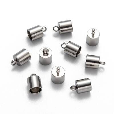 Tarnish Resistant 304 Stainless Steel Cord Ends