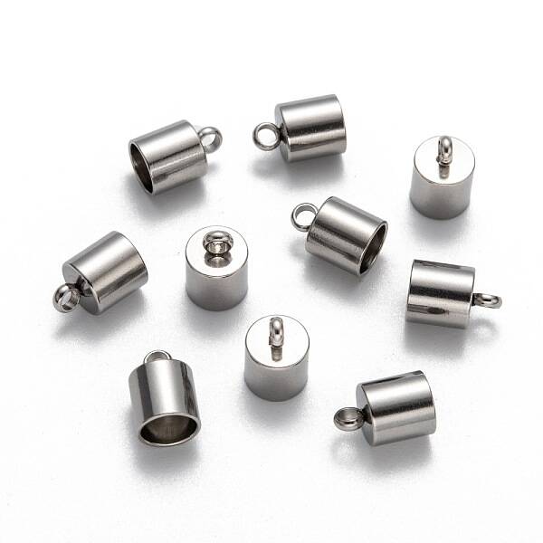 Tarnish Resistant 304 Stainless Steel Cord Ends