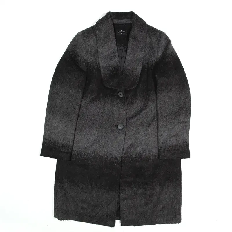 THE OUTERWEAR Overcoat Jacket Grey Womens L