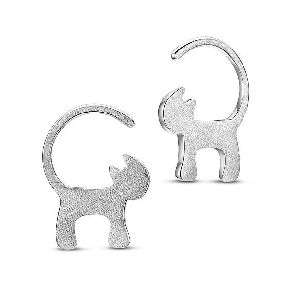 Cute Design 925 Sterling Silver Stud Earrings