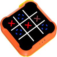 Portable Electronic Tic Tac Toe Game Console, Battery Powered Handheld Game Console, Educational Toy for Home Entertainment &...