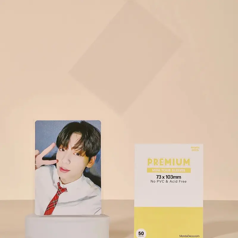 PREMIUM PHOTOCARD SLEEVES - YELLOW VERSION (73X103MM)