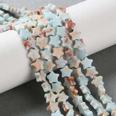 Synthetic Shoushan Stone Beads Strands