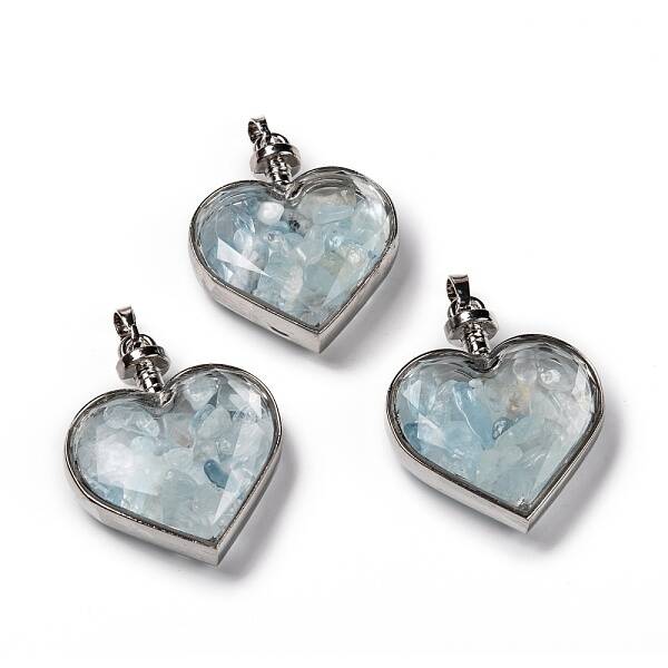 Glass Bottle Pendants