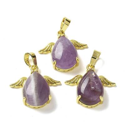 Natural Amethyst Pendants