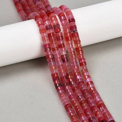 Dyed Natural Agate Beads Strands