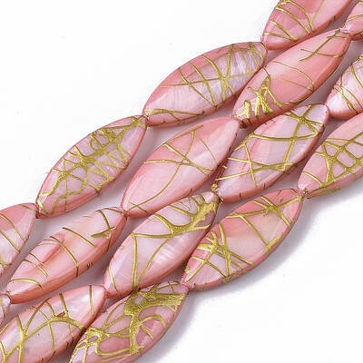 Drawbench Freshwater Shell Beads Strands