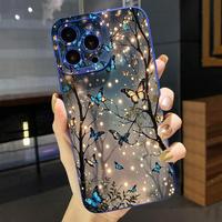 Butterfly Design Phone Case for iPhone 15 14 13 12 11 Pro Max