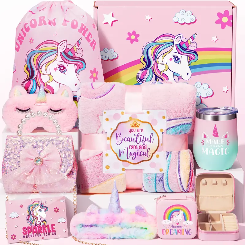 Mayicivo Unicorn Unique Easter Gifts Idea for girls,graduation gift boxes