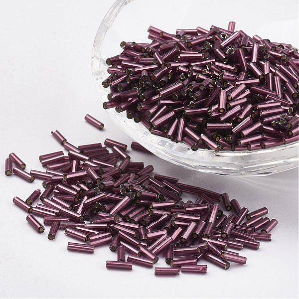 Glass Bugle Beads