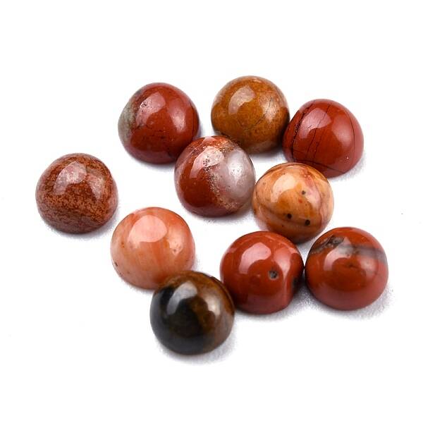 Natural Brecciated Jasper Cabochons