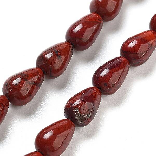 Natural Red Rainbow Jasper Beads Strands