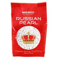 Waxness Polymer Blend Premium Luxury Hard Wax Beads Russian Pearl 2.2 lb / 1 kg For Hair Removal, Hypoallergenic, Creamy and ...